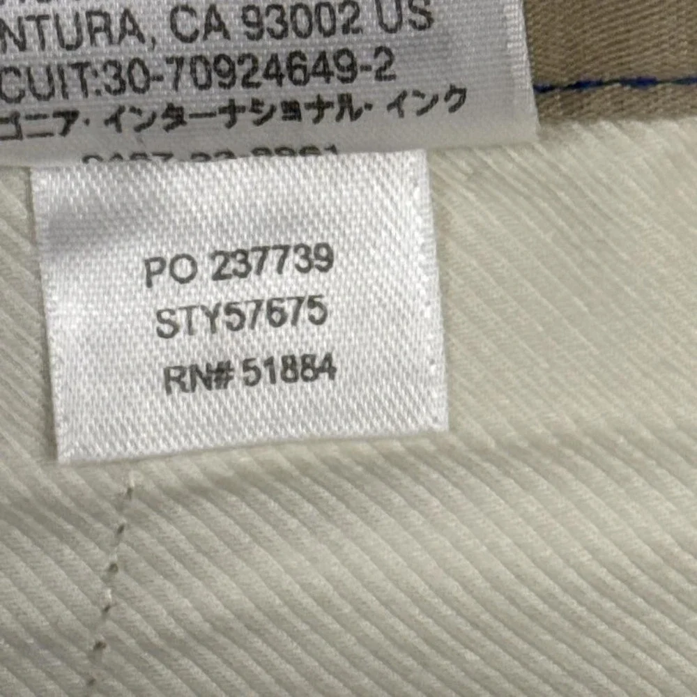 Patagonia Shorts Mens 38 Beige Organic Cotton‎ Chino Casual 9